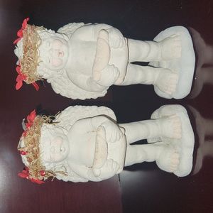 Dreamsicle Figurines (2) "Center Scroll"